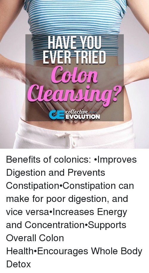 What is a colonic massage?